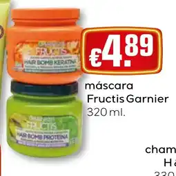 Bolama máscara fructis garnier promoção