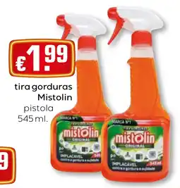 Bolama tira gorduras mistolin pistola promoção
