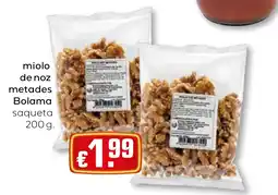 Bolama miolo de noz metades bolama promoção