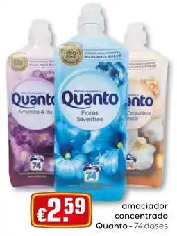 Bolama amaciador concentrado Quanto - 74 doses promoção