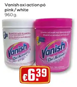 Bolama Vanish oxi action pó pink/white promoção