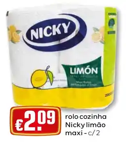 Bolama rolo cozinha nicky limão maxi promoção