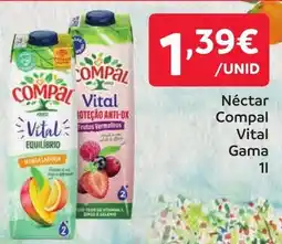 Amanhecer Néctar Compal Vital Gama promoção