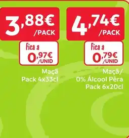 Amanhecer Maçã Pack 4x33cl promoção