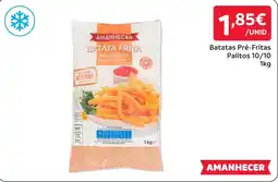 Amanhecer batatas pré-fritas palitos 10/10 promoção