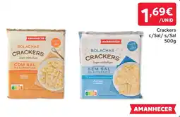 Amanhecer Bolachas crackers amanhecer promoção