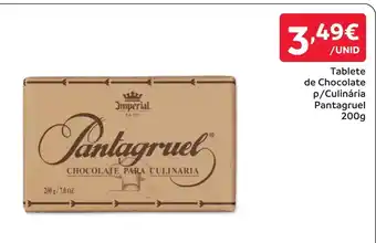 Pantagruel chocolate para culinária