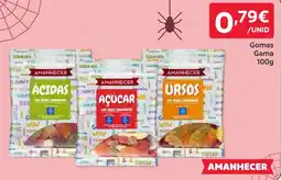 Amanhecer Gomas Amanhecer promoção