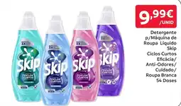 Amanhecer Detergente p/Máquina de Roupa Líquido Skip promoção