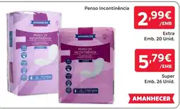 Amanhecer Penso incontinência amanhecer promoção