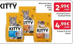 Amanhecer Kitty alimento seco p/gato promoção