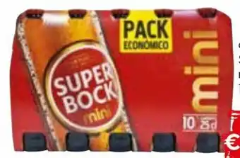Bolama Cerveja Super Bock Mini 10x0,25lt promoção