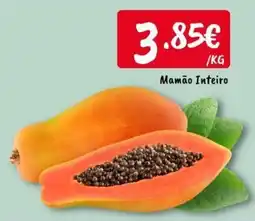 Ponto Fresco Mamão Inteiro promoção