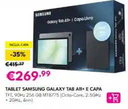 Radio Popular tablet samsung galaxy tab a11+ e capa promoção