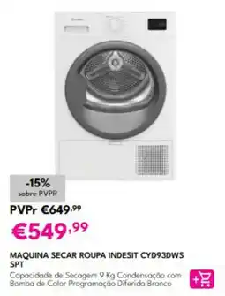 Radio Popular maquina secar roupa indesit cyd93dws spt promoção