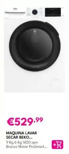Radio Popular maquina lavar secar beko promoção