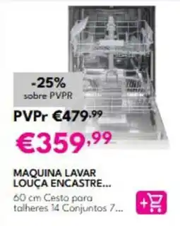 Radio Popular maquina lavar louça encastre... promoção