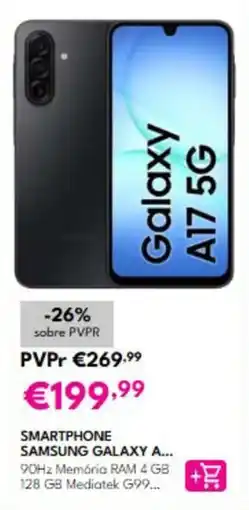 Radio Popular smartphone samsung galaxy a17 5g promoção
