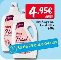 Ponto Fresco Ultra Floral Detergente Roupa promoção