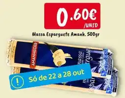 Ponto Fresco Massa Esparguete Amanh promoção