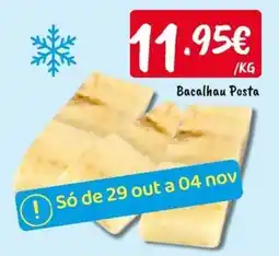 Ponto Fresco Bacalhau Posta promoção