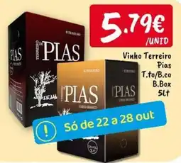 Ponto Fresco Vinho Terreiro Pias promoção