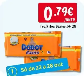 Toalhitas básico dodot