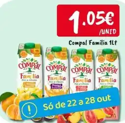 Ponto Fresco Compal Família promoção