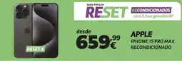 Radio Popular apple iphone 15 pro max recondicionado promoção