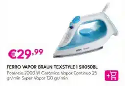 Radio Popular Ferro vapor braun texstyle 1 promoção
