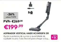 Radio Popular aspirador vertical haier hcvm110px 011 promoção