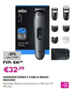 Radio Popular Aparador barba e cabelo braun promoção