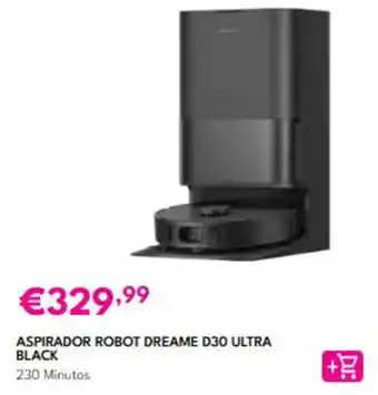 Aspirador robot dreame d30 ultra black