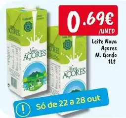 Ponto Fresco Leite nova açores promoção