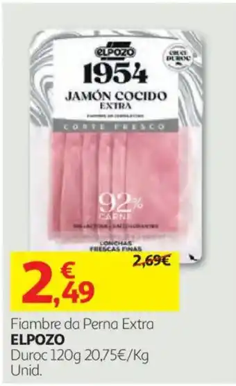 Fiambre da Perna Extra Elpozo