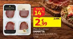 Auchan Paio do lombo damatta promoção