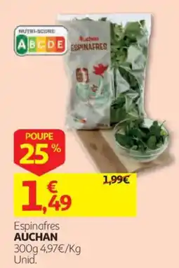 Auchan Espinafres auchan promoção