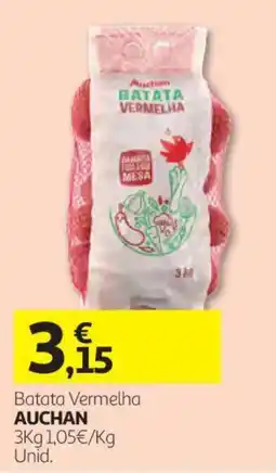 Auchan Batata Vermelha Auchan promoção