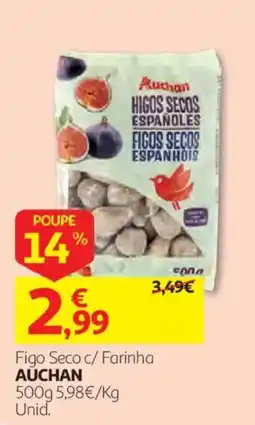 Auchan Figo Seco c/ Farinha Auchan promoção