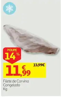 Auchan Filete de Corvina Congelado promoção