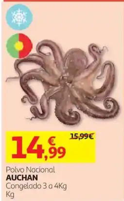 Auchan Polvo Nacional Auchan promoção