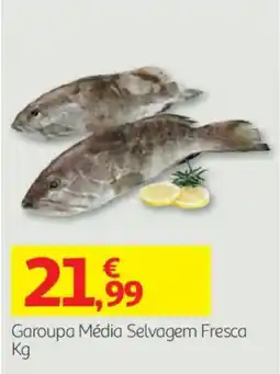 Auchan Garoupa Média Selvagem Fresca promoção