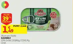 Auchan Atum em Azeite Ramirez promoção