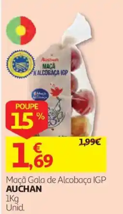 Auchan Maça Gala de Alcobaça IGP Auchan promoção