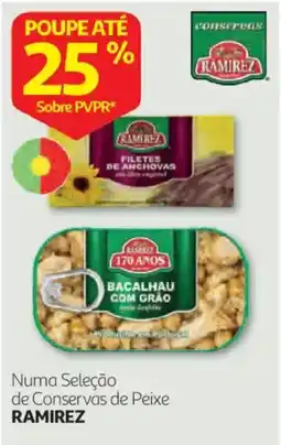 Auchan Numa Seleção de Conservas de Peixe Ramirez promoção