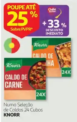 Auchan caldo de carne knorr promoção