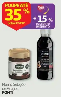 Auchan Numa Seleção de Artigos Ponti promoção