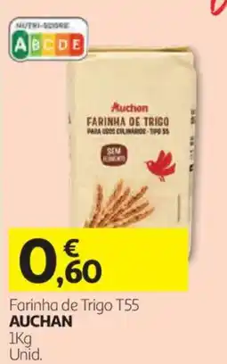 Auchan Farinha de trigo t55 auchan promoção