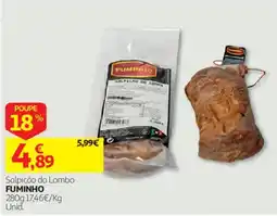 Auchan Salpicão do lombo fuminho promoção