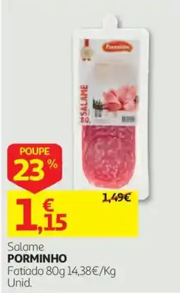Auchan Salame Porminho promoção